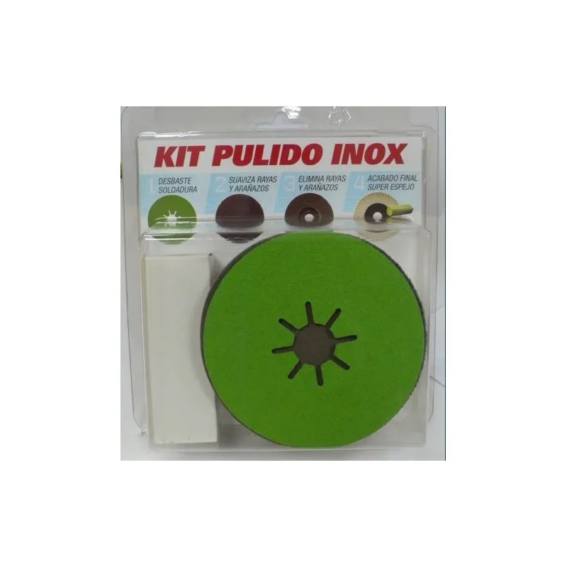 Kit de pulido para Inox