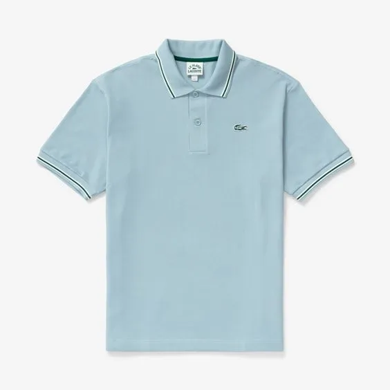 LACOSTE CHEMISE COL BORDCOTES MA X LE FLEUR X TEE