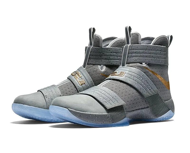 LeBron Soldier 10 SFG Player Edition "Golden Wolf" (010/grey/gold)