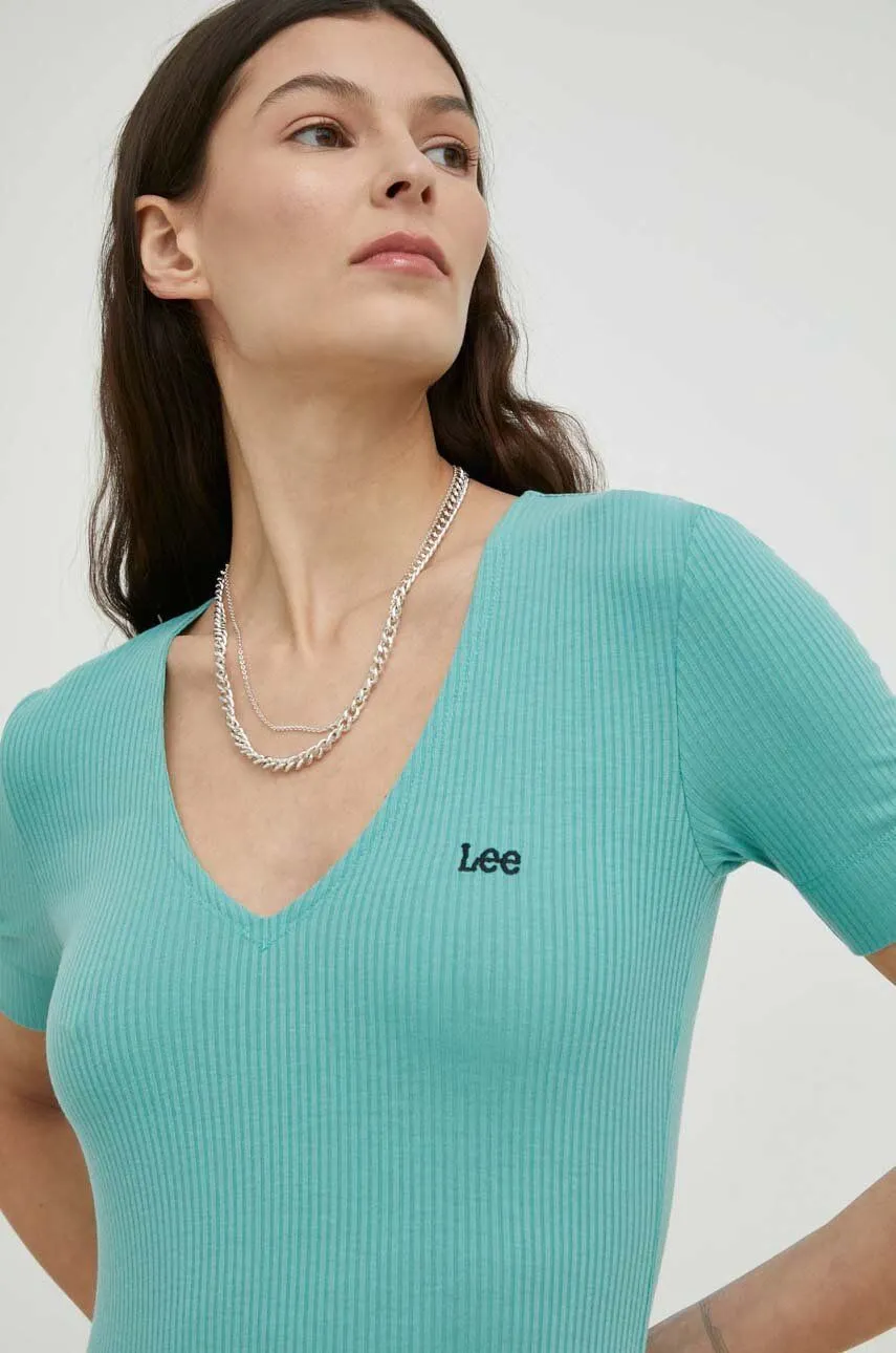 LEE VNECK RIB