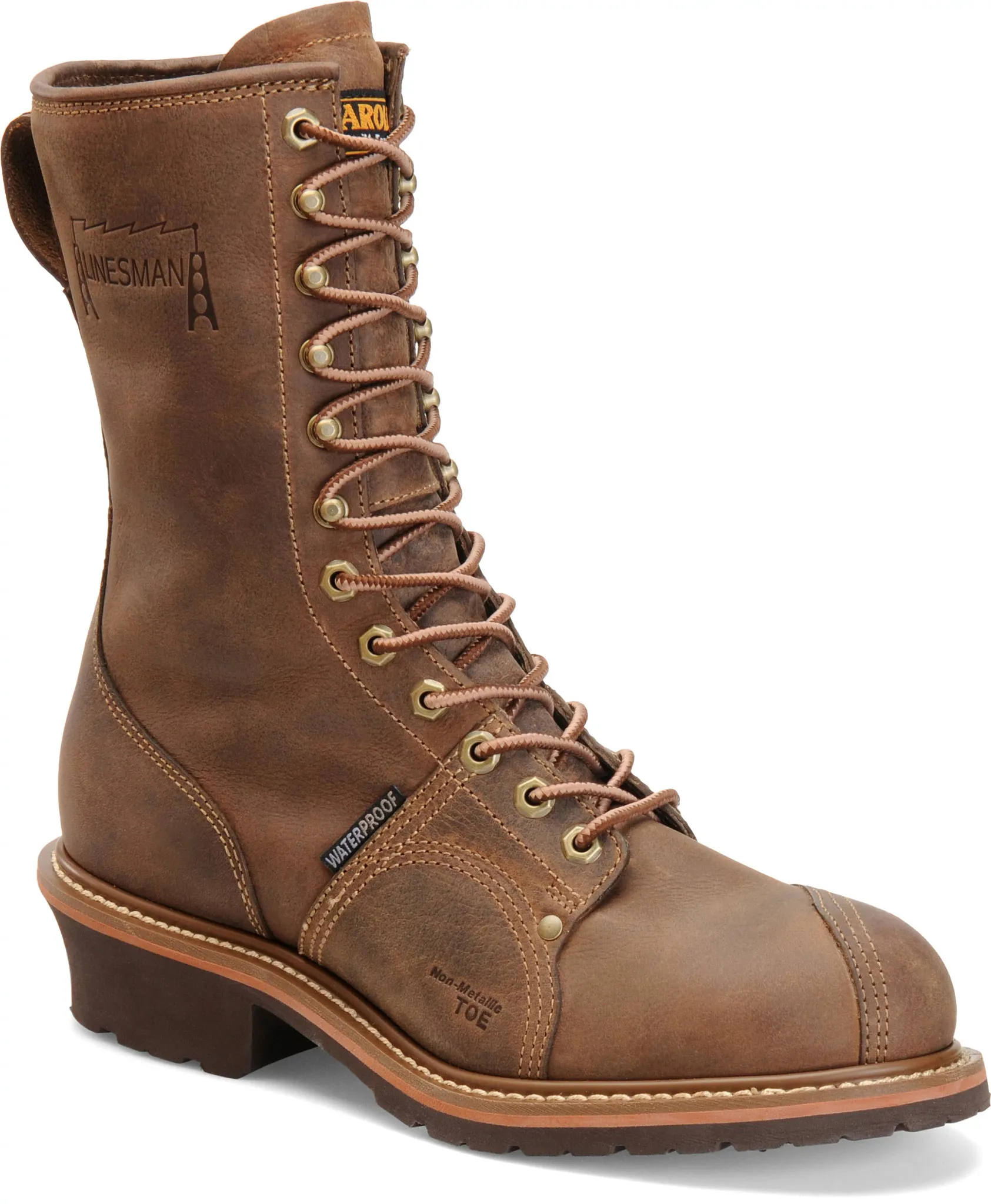 Linesman 10" Comp Toe Waterproof Work Boot
