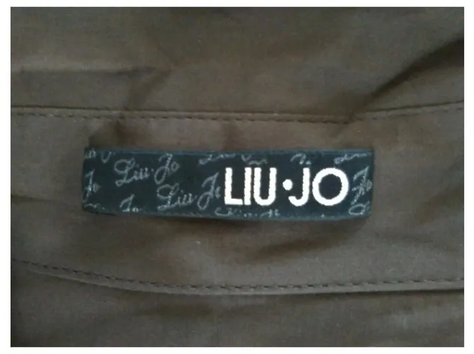LIU.JO SALOPETTE LIUJO EN ALGODóN. CASTAñO 