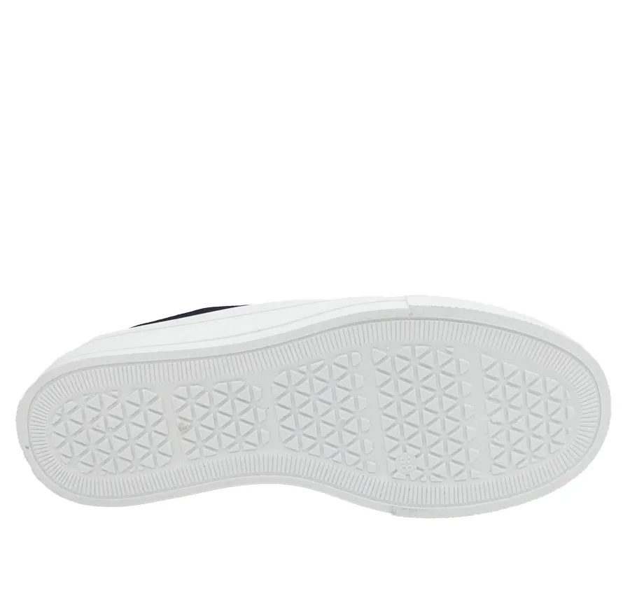 LONA SWEDEN KlE 231000 CLAVOY BASKET PUNTERA CALLE MUJER NEGRO PLANTILLA EXTRAÍBLE MEMORY SPONGE PLATAFORMA 3 CM 28505
