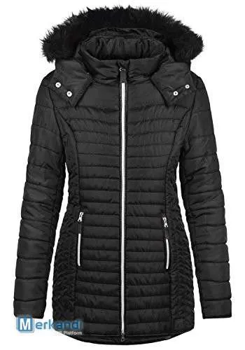 LOTE SURTIDO DE CHAQUETAS Y ABRIGOS PARA MUJER  ALTA CALIDAD EUROPEA REF: 132305