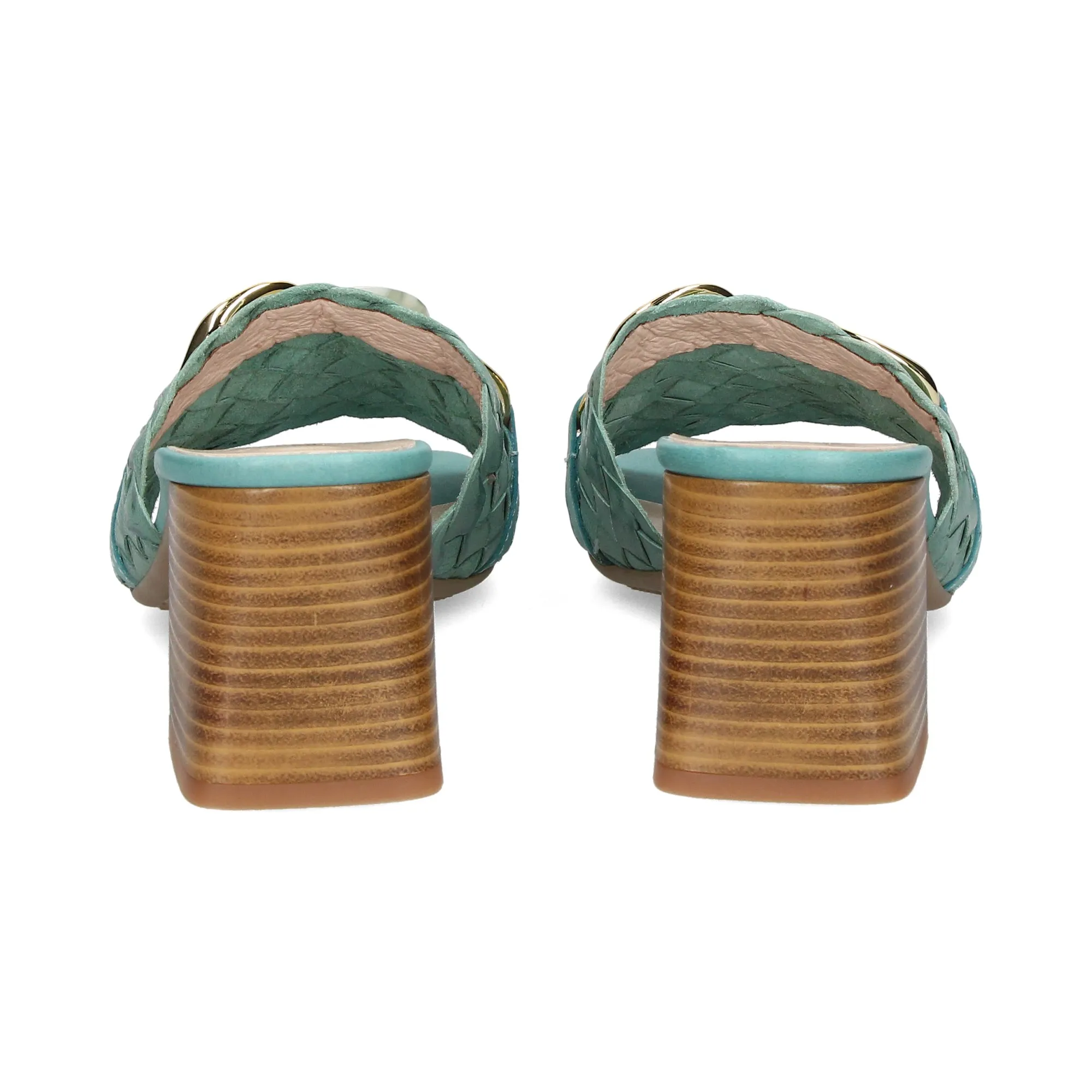 LÓPEZ Sandalias con tacón de Mujer MINT