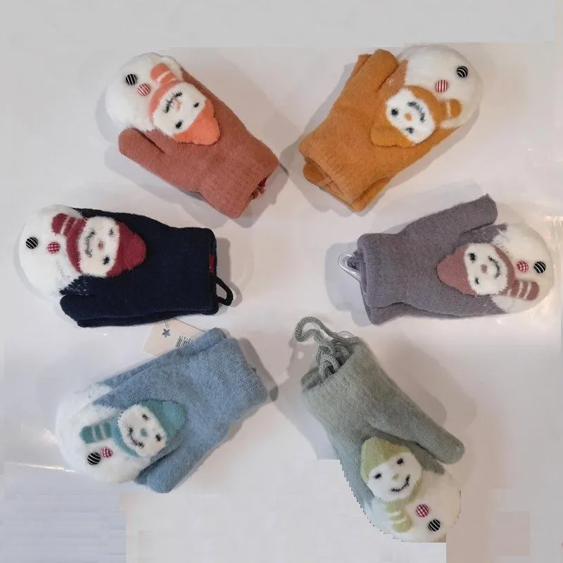 Manoplas Infantil MAC BEEN Muñeco Nieve