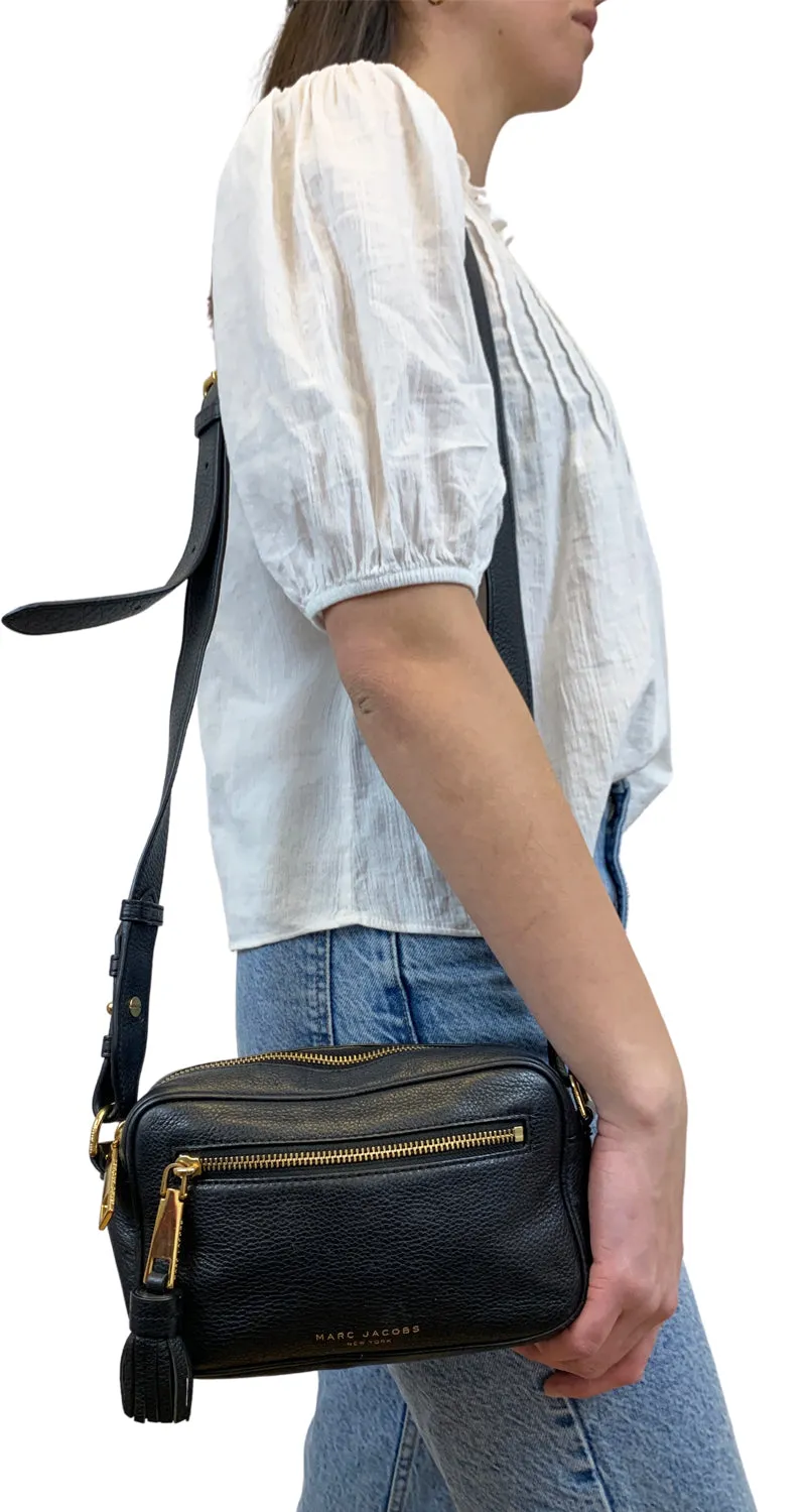 MARC JACOBS Bandolera Borlas Negra