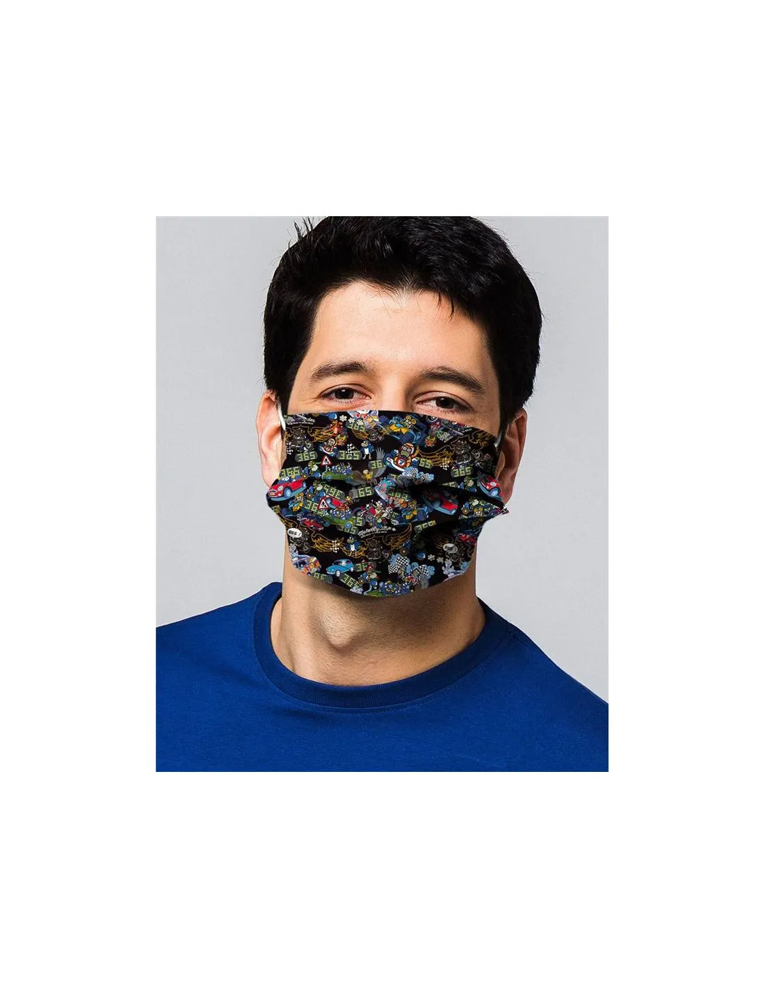 MASCARILLA HIGIéNICA COLECCIóN WANTYOU KUKUXUMUSU COCHES