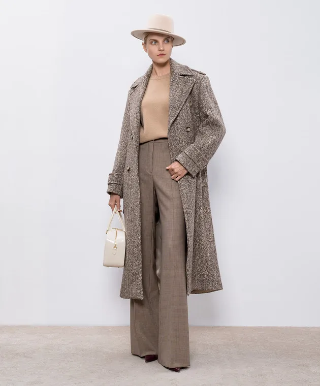 Max Mara Weekend GABBIA beige wool sweater