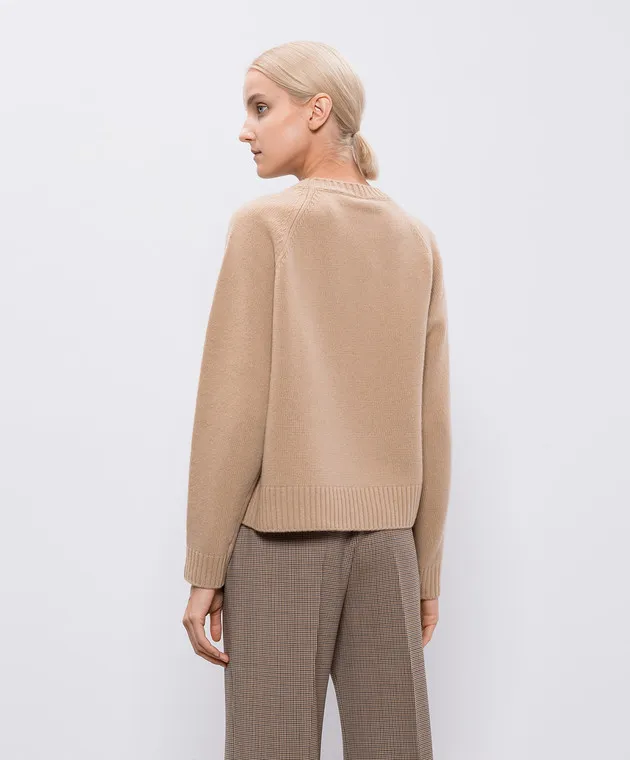 Max Mara Weekend GABBIA beige wool sweater