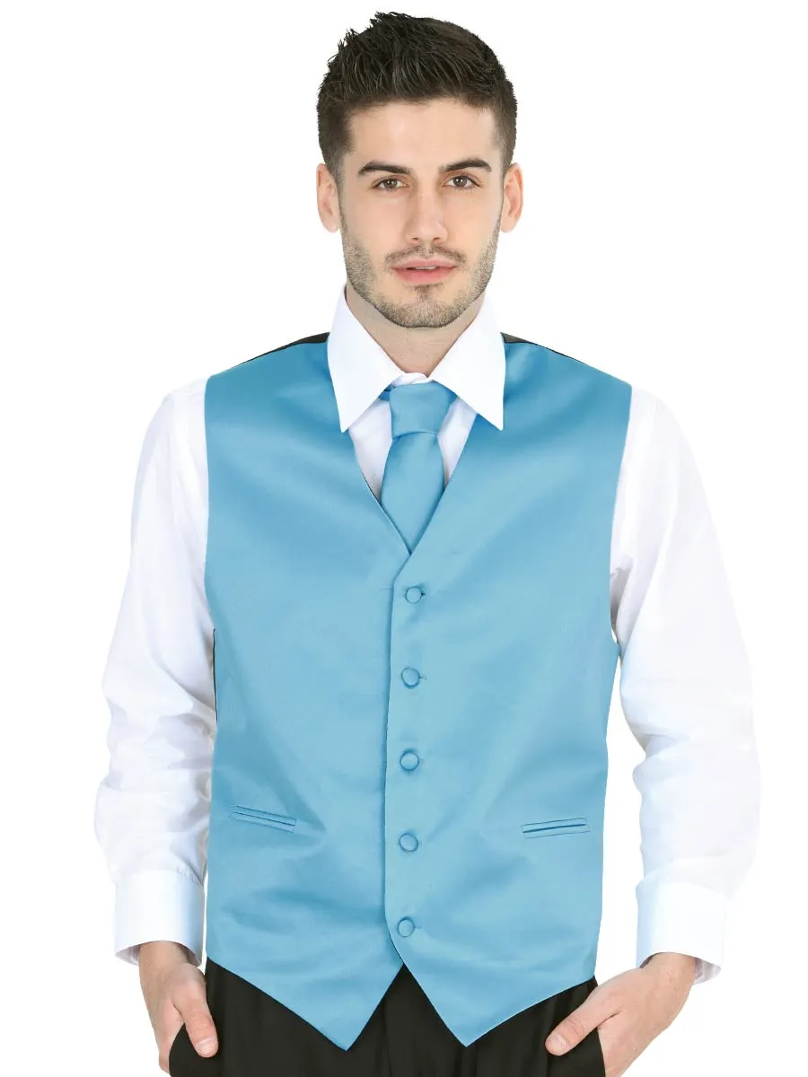 MEN'S DRESS VEST 'EL GENERAL' TURQUOISE40316