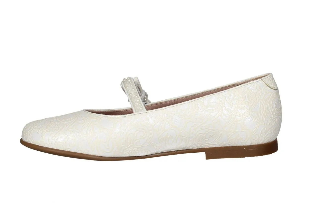 Mercedes ChantÚ Beig Pulsera Con Perlitas