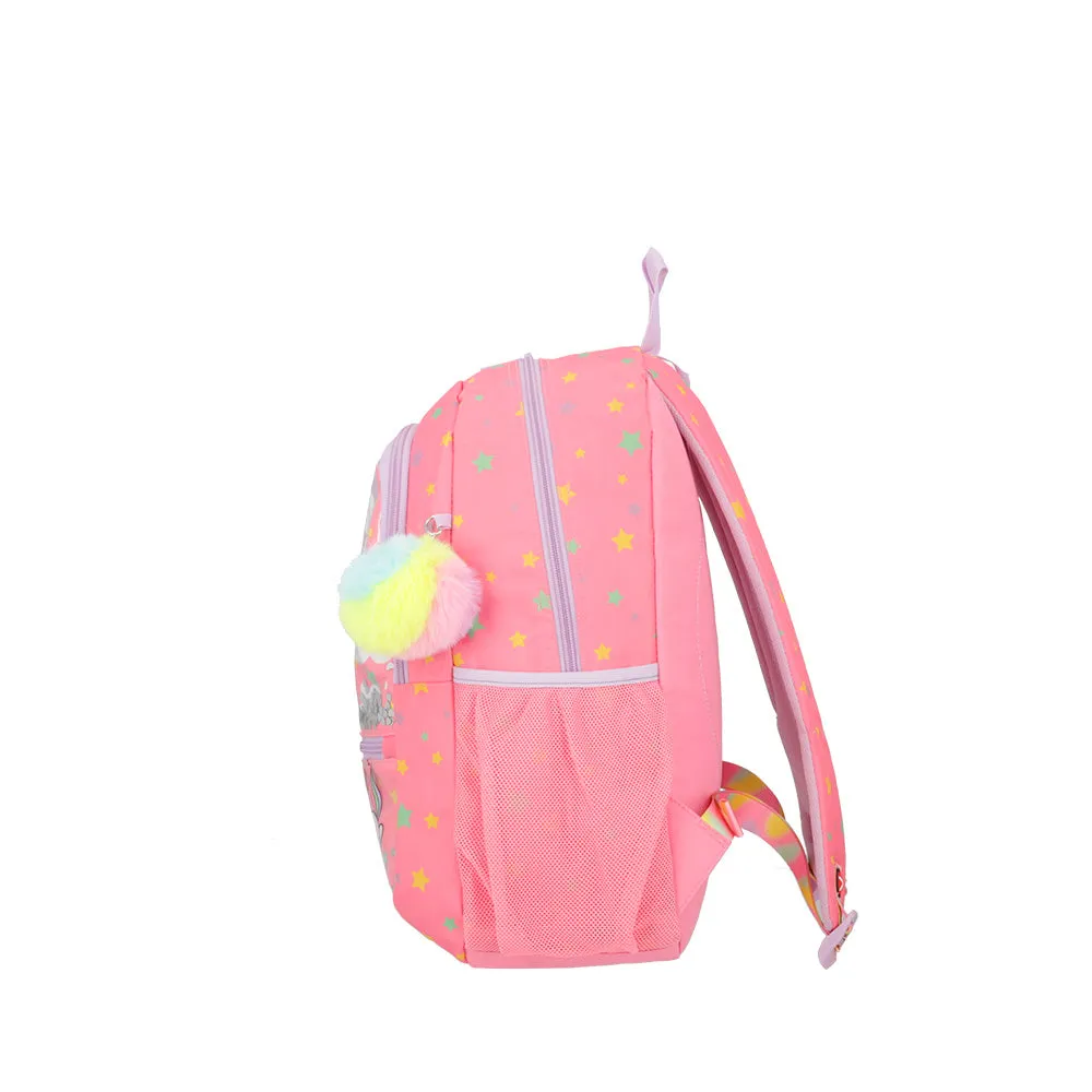 Mochila para nias Logan de unicornios rosada