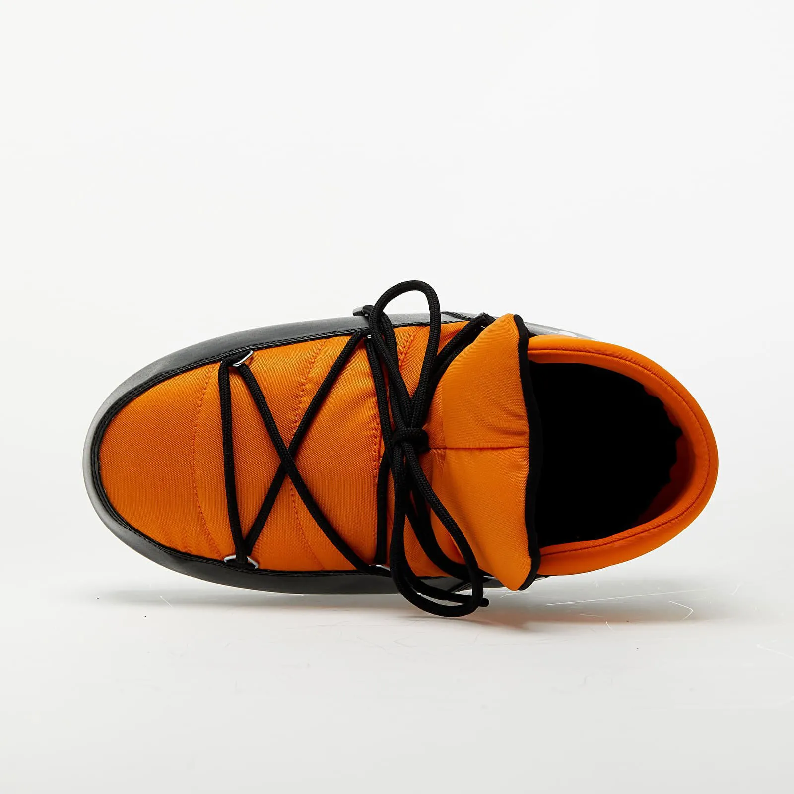 MOON BOOT ICON PUMPS BICOLOR BLACK/ SUNNY ORANGE