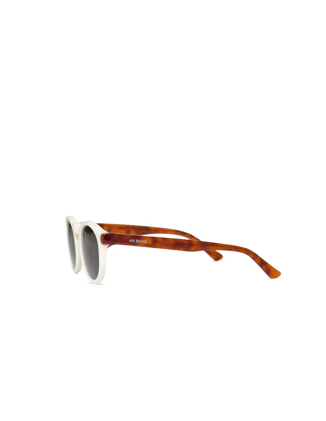 MR BOHO JORDAAN ECRU WITH CLASSICAL LENSES