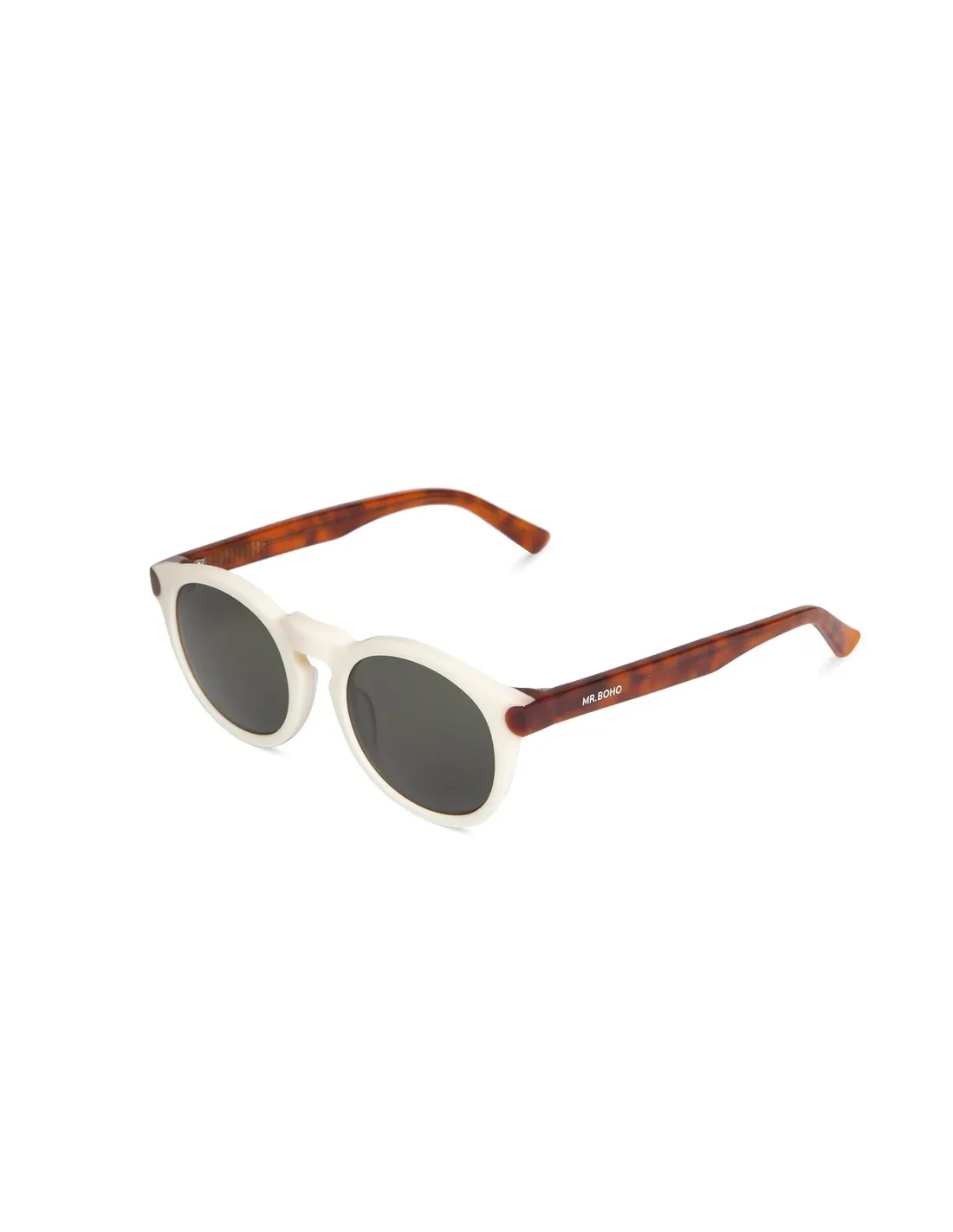 MR BOHO JORDAAN ECRU WITH CLASSICAL LENSES