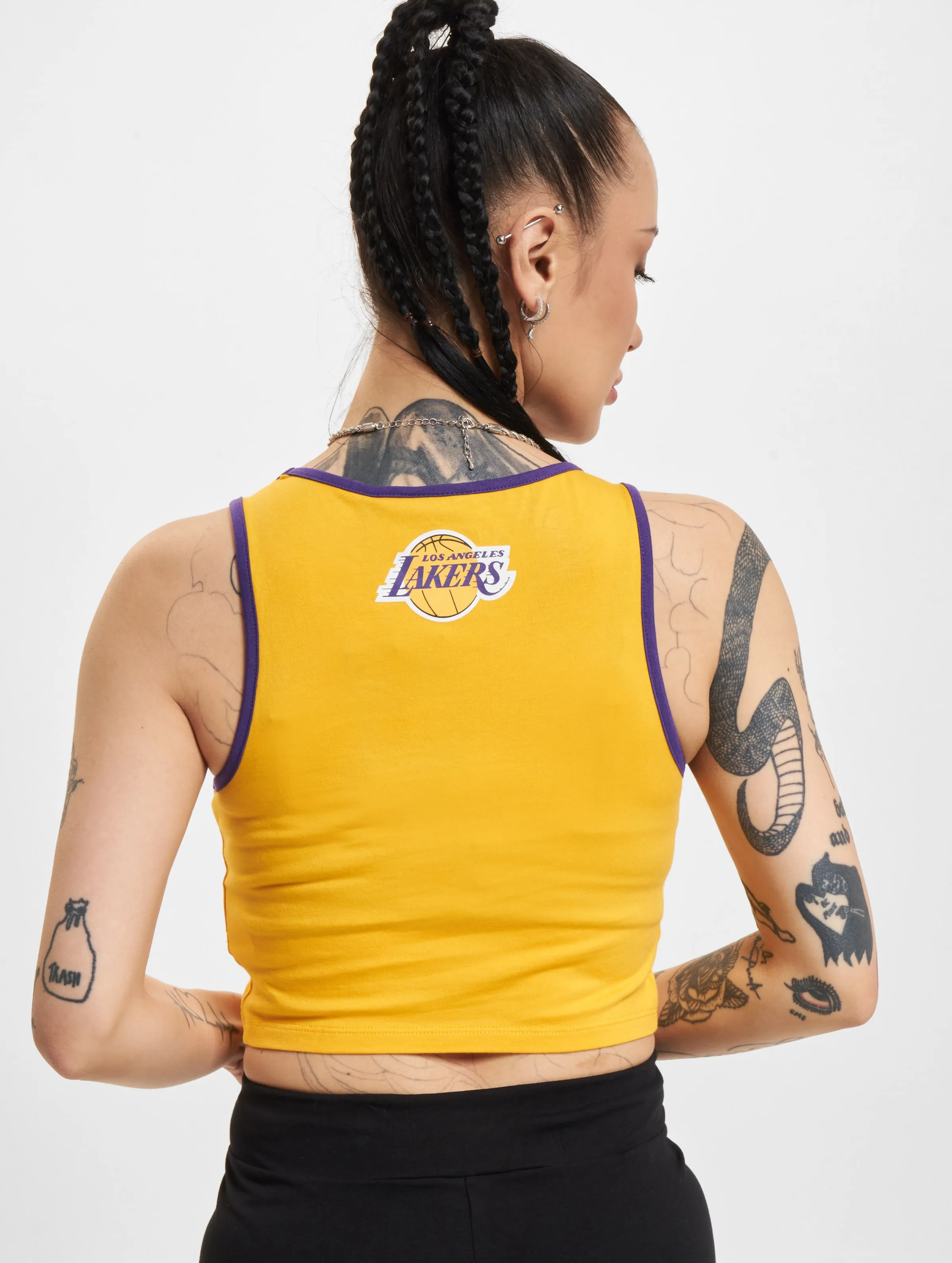 NBA Team Wordmark Crop Tank