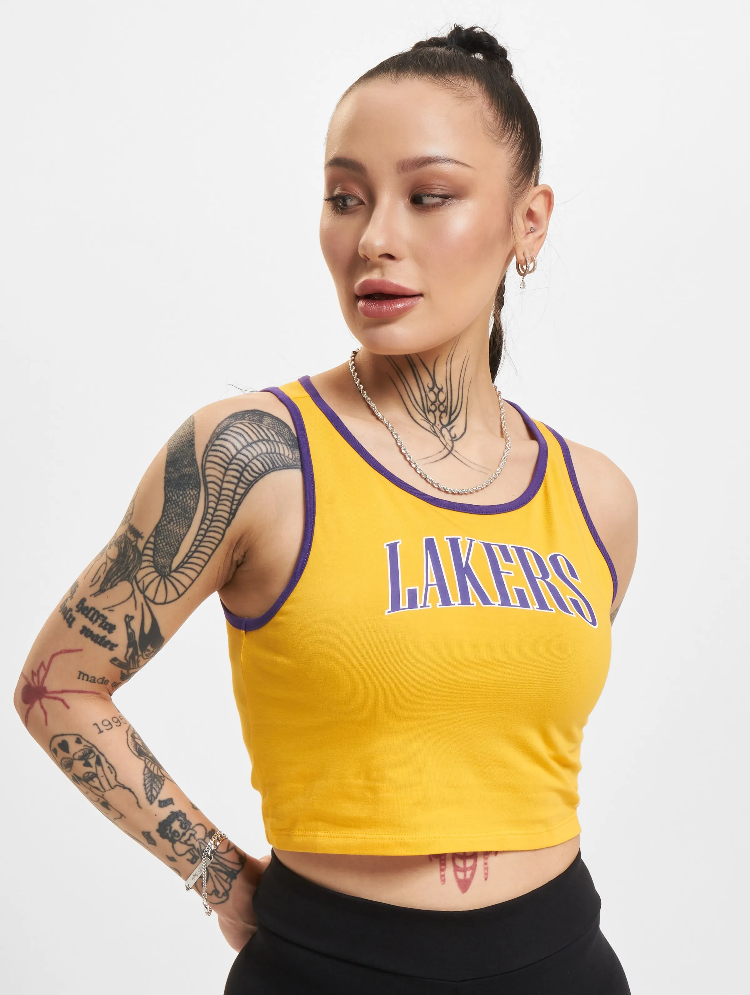 NBA Team Wordmark Crop Tank