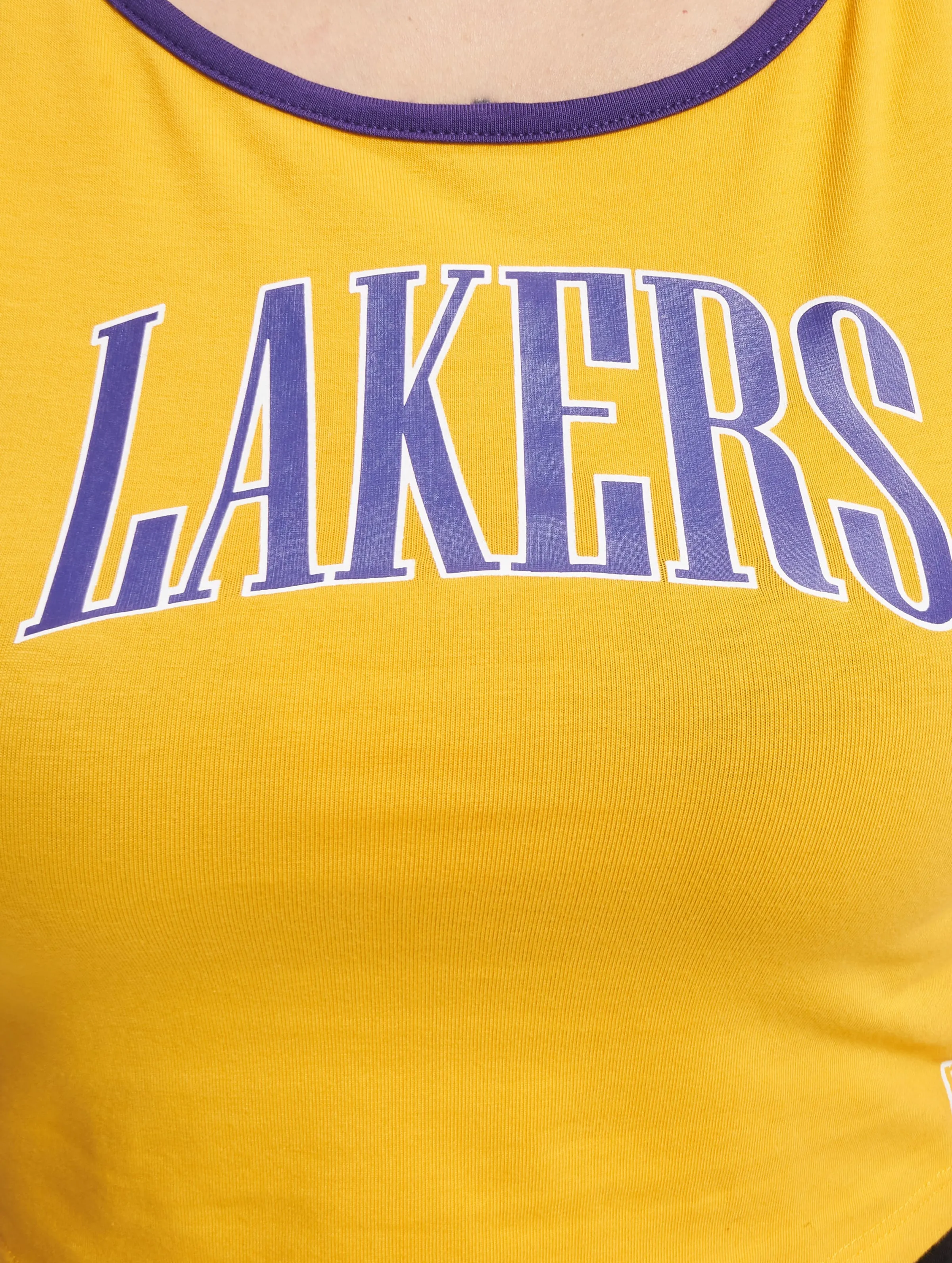 NBA Team Wordmark Crop Tank