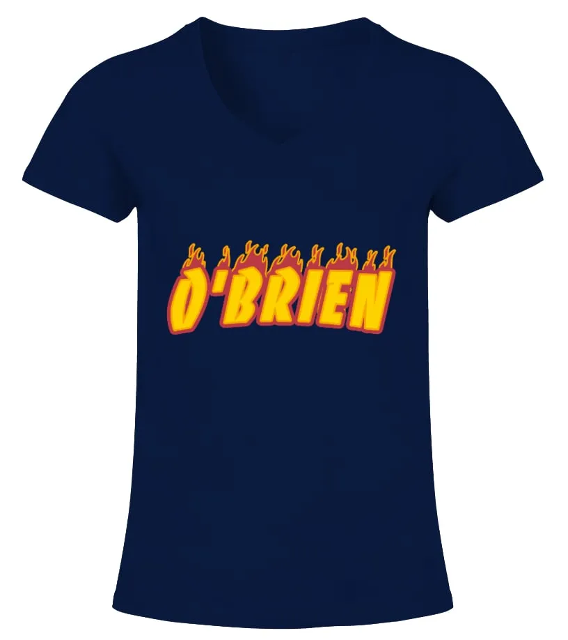 O'Brien 1991 / On Fire Limited Edition Camiseta cuello pico Mujer