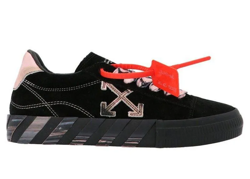 OFFWHITE VULC LOW BLACK PINK TIE DYE W