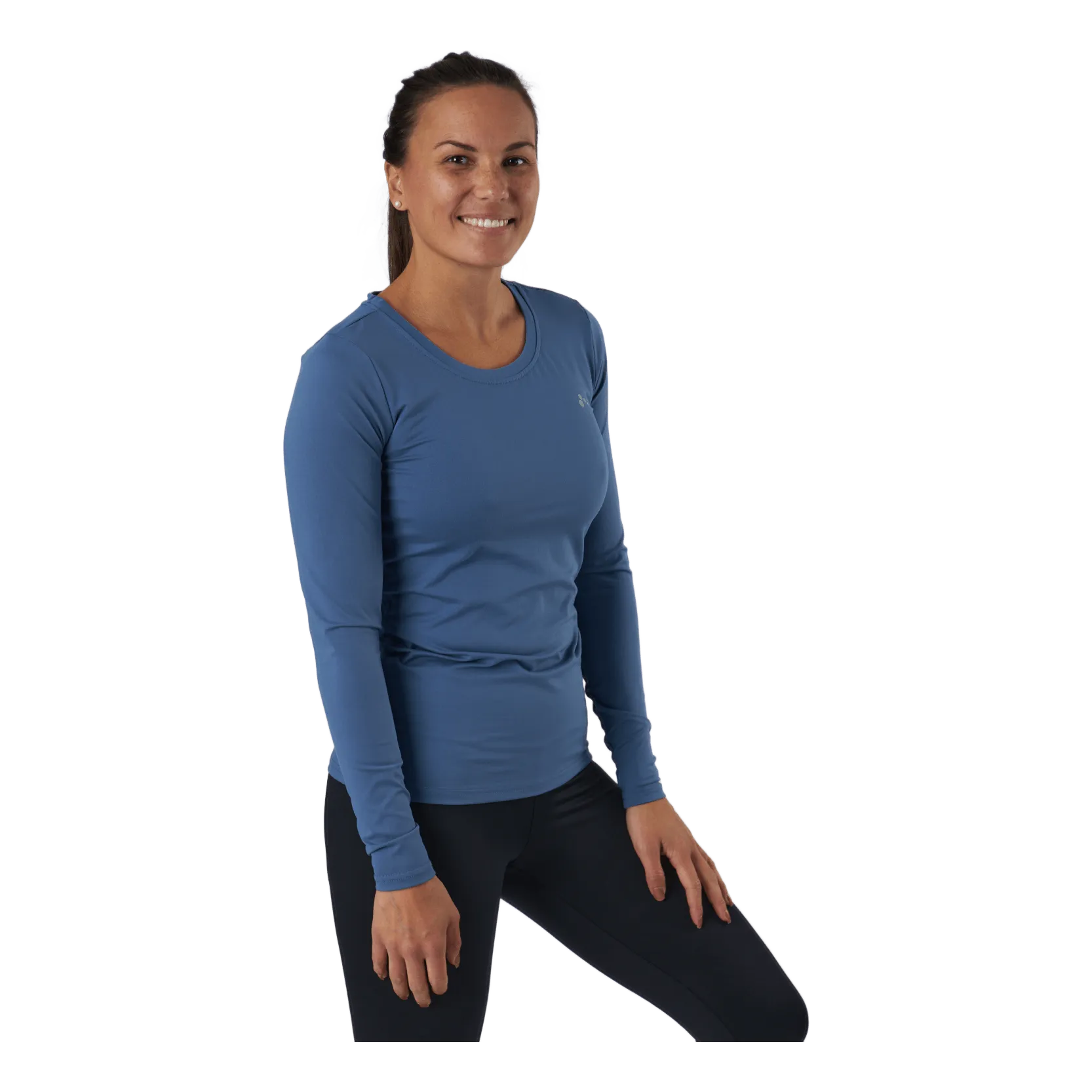 Only Play Onpclarisa Ls Training Tee Bijou Blue