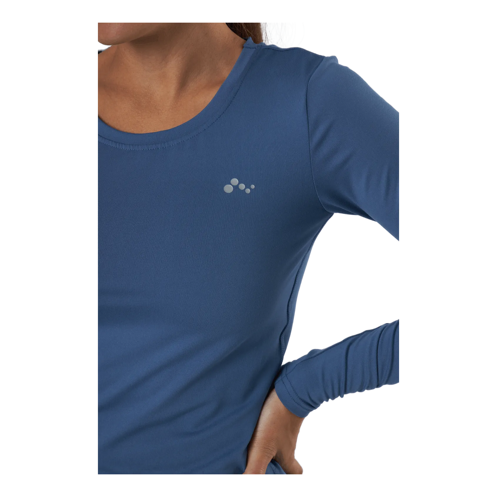 Only Play Onpclarisa Ls Training Tee Bijou Blue