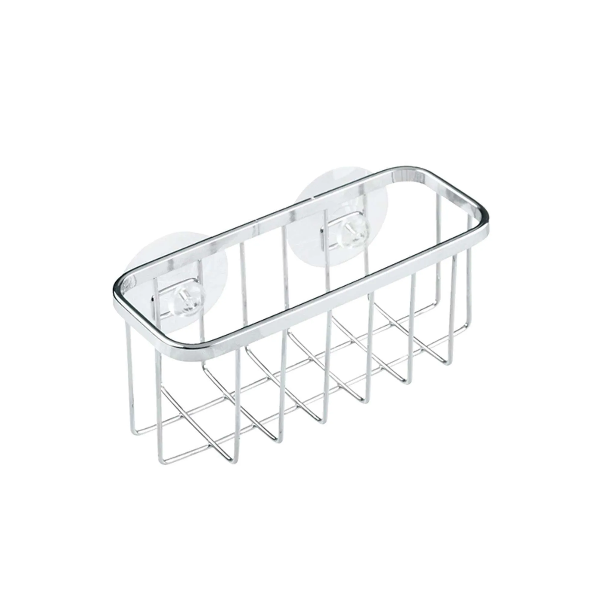 Organizador de baño con succión.