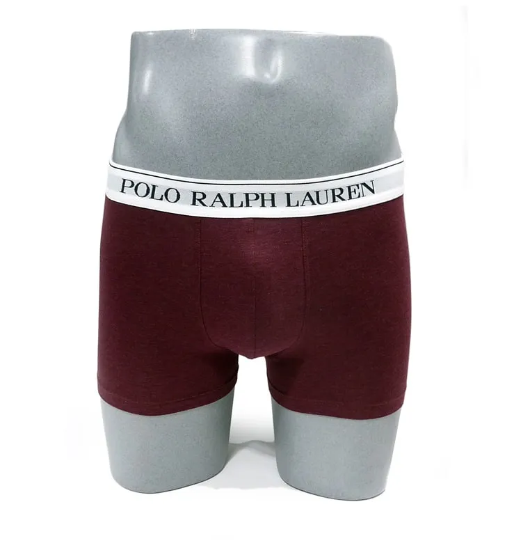Pack Polo Ralph Lauren 3 Boxers Burdeos