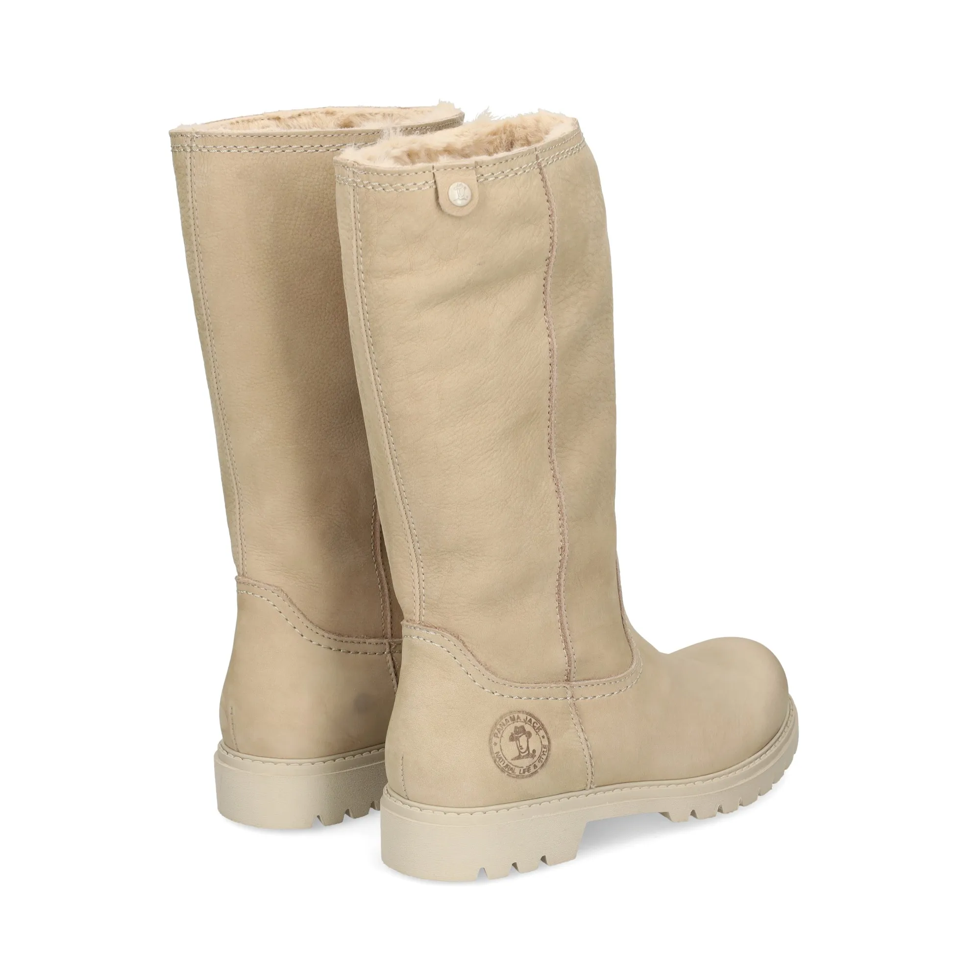 PANAMA JACK Botas planas de Mujer B129 CRUDO