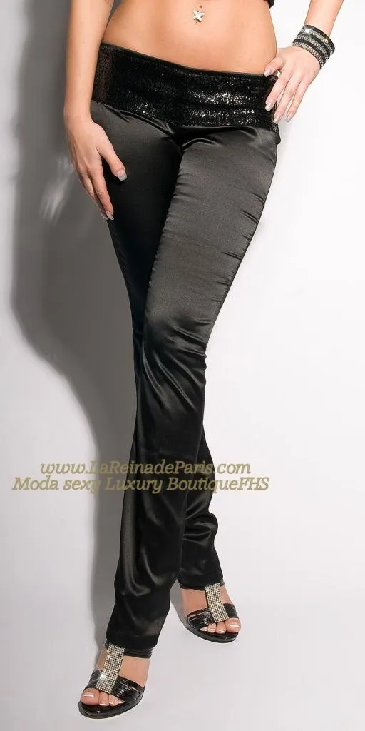 Pantalones brillantes en oferta