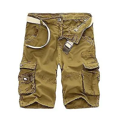 Pantalones cortos de bolsillo para hombre Pantalones cortos cargo