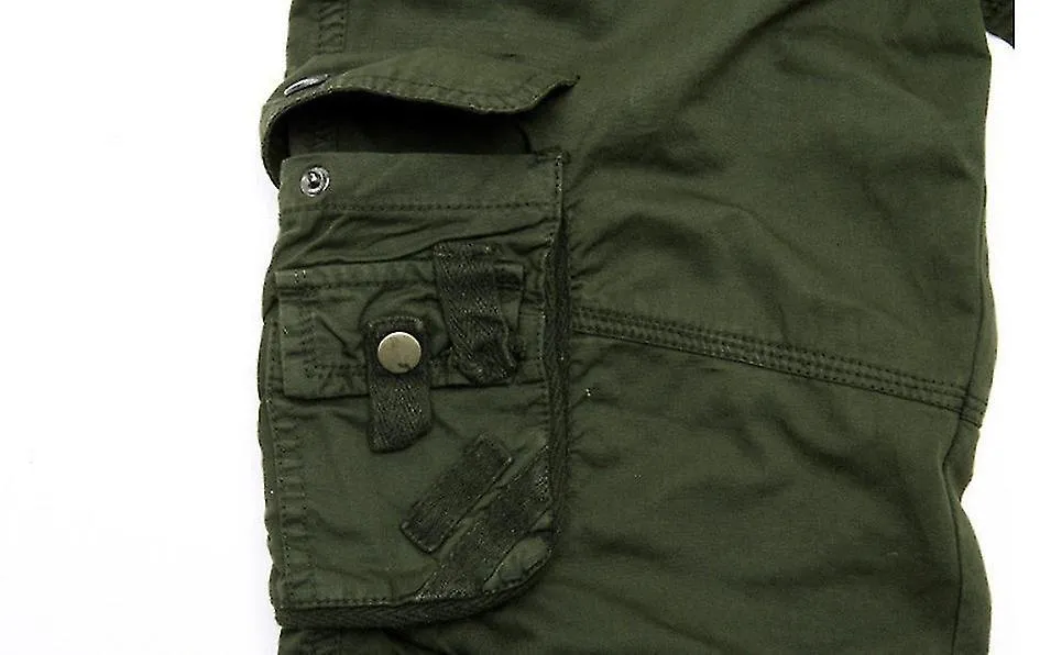 Pantalones cortos de bolsillo para hombre Pantalones cortos cargo