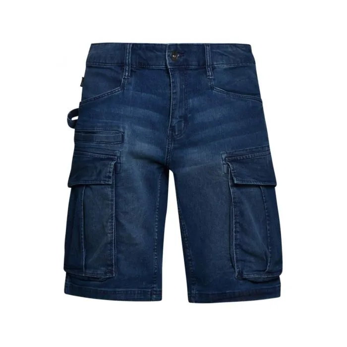 Pantalones cortos de trabajo de mezclilla Diadora Bermuda Stone Cargo Light
