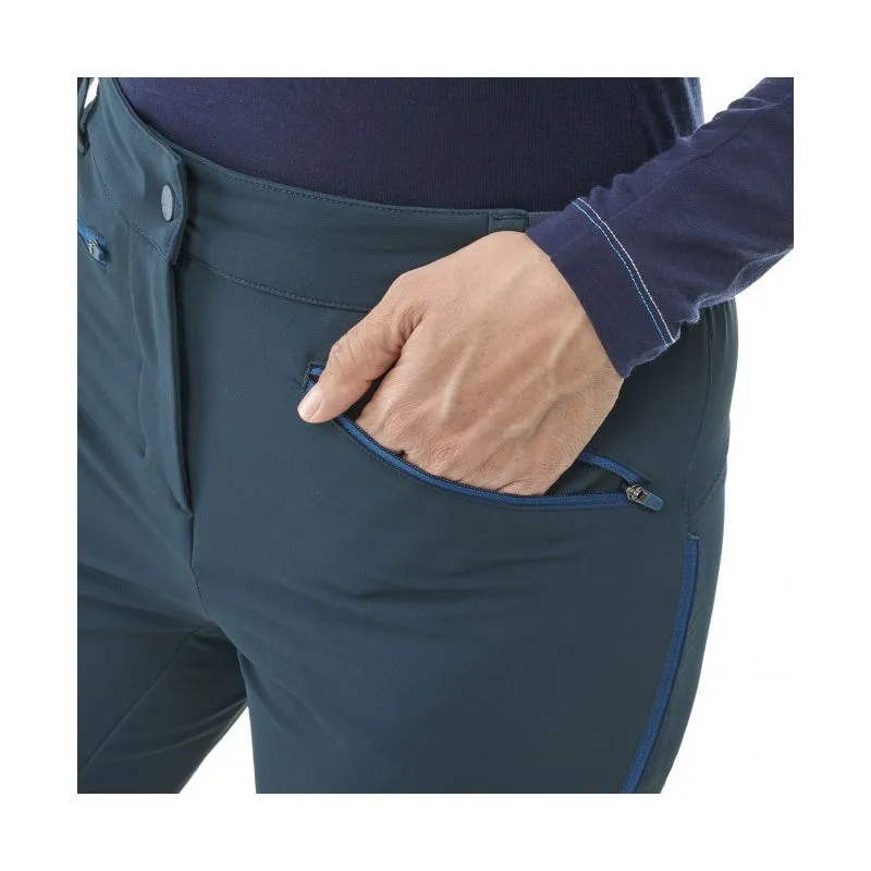 Pantalones de esquí de travesía Millet Extreme Rutor Shield (Negro) mujer
