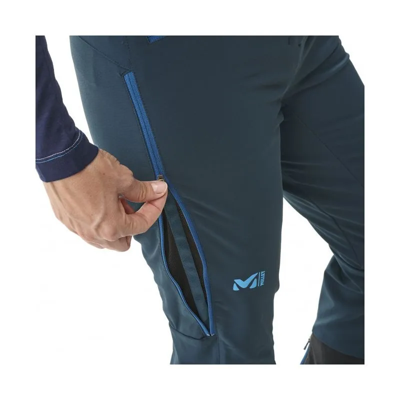Pantalones de esquí de travesía Millet Extreme Rutor Shield (Negro) mujer