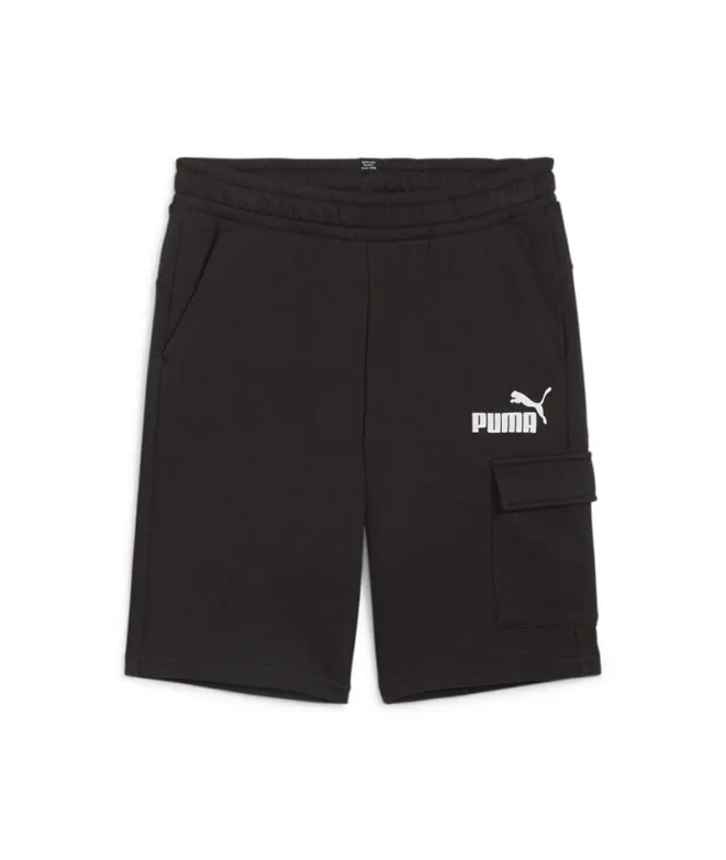 Pantalones Puma ESS Cargo Negro Infantil