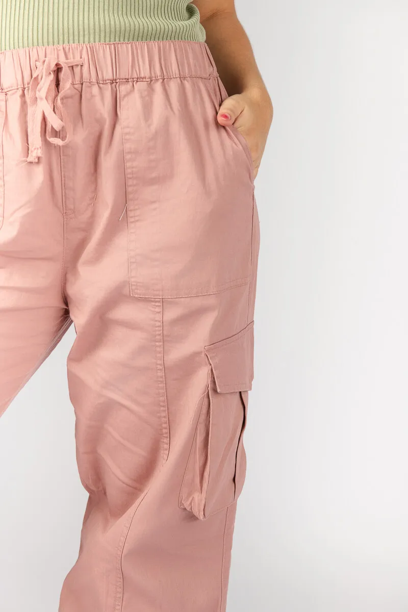 Pantalón cargo ajustable en el tobillo YMI