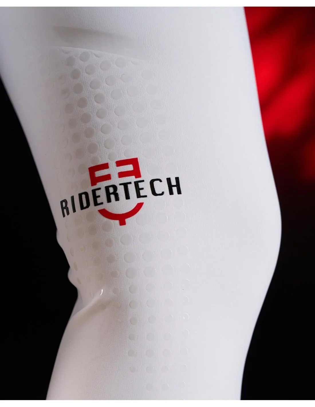 Pantalón De Montar Ajustados Equestro Ridertechnology Blanco