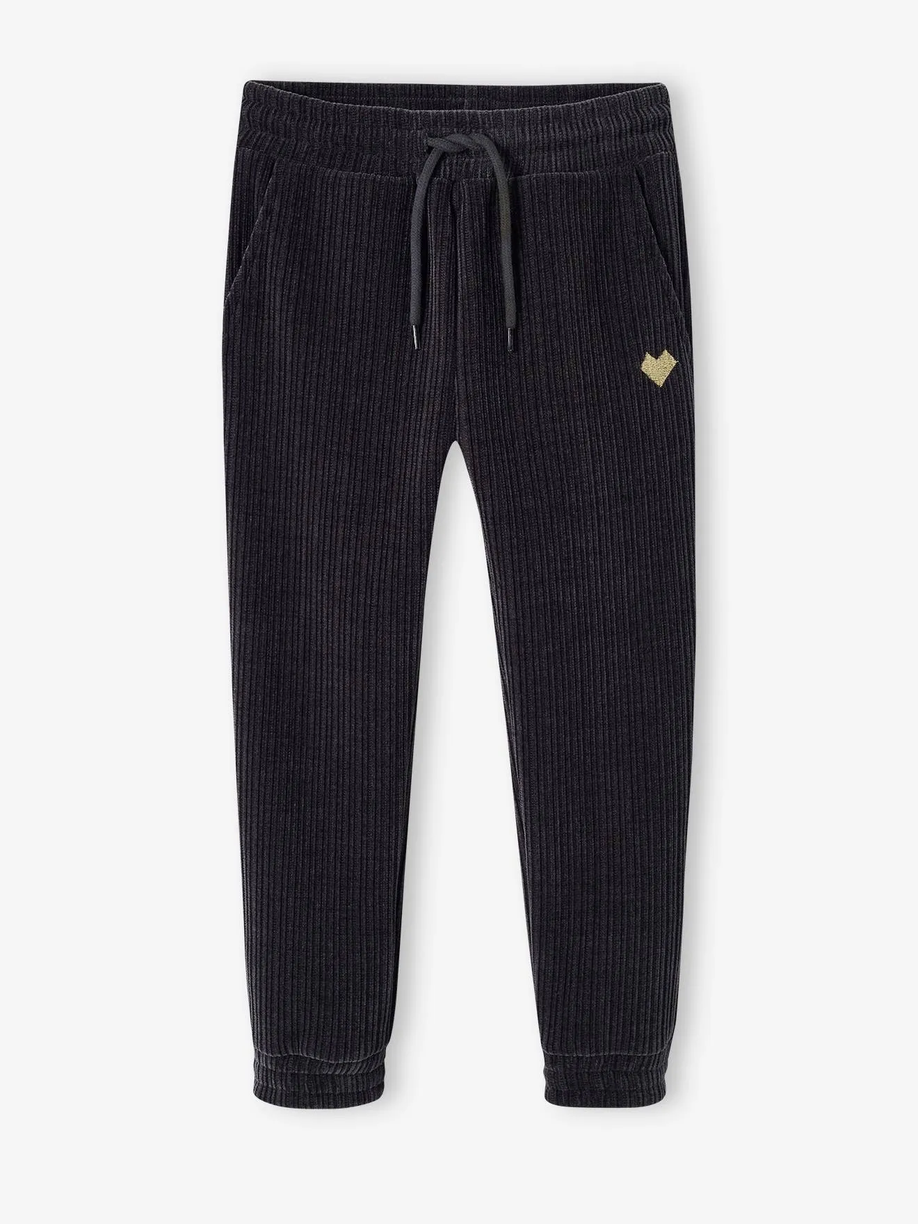 Pantalón jogging de pana para niña