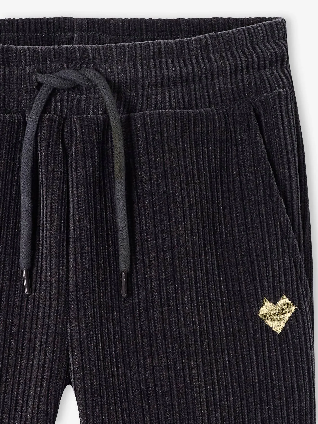 Pantalón jogging de pana para niña