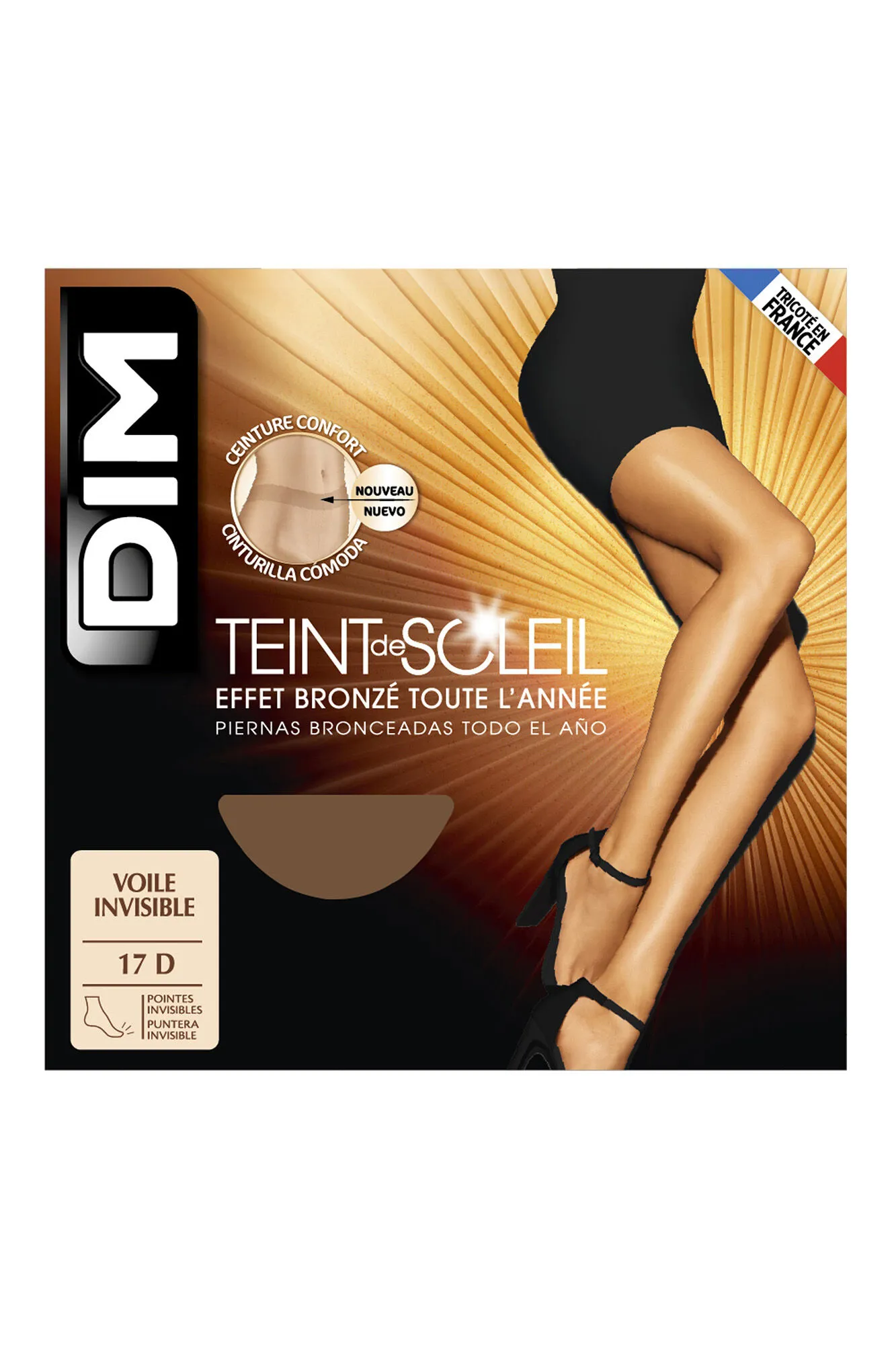 Panty de verano Teint de Soleil transparente efecto natural