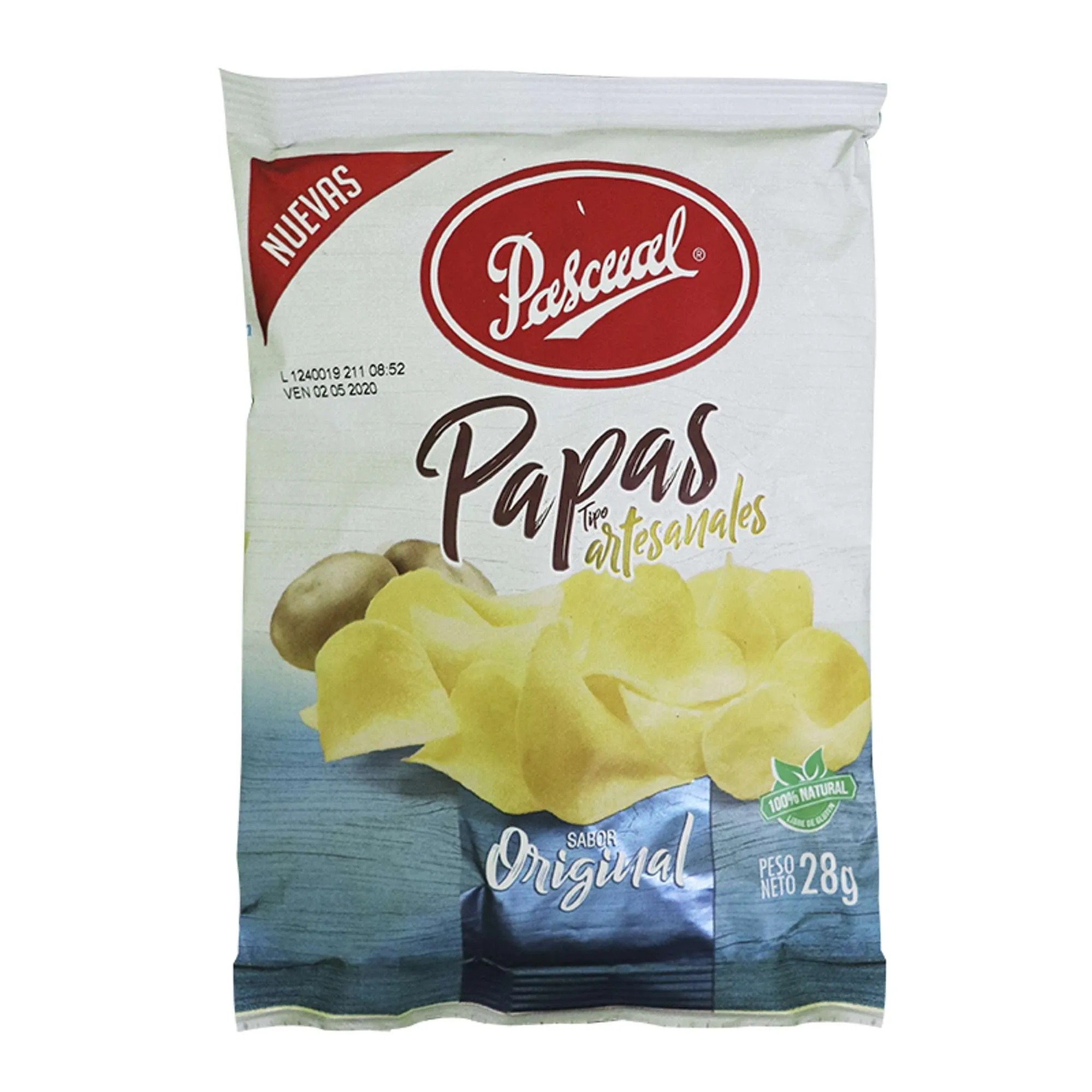 Papas Artesanal Original 28gr