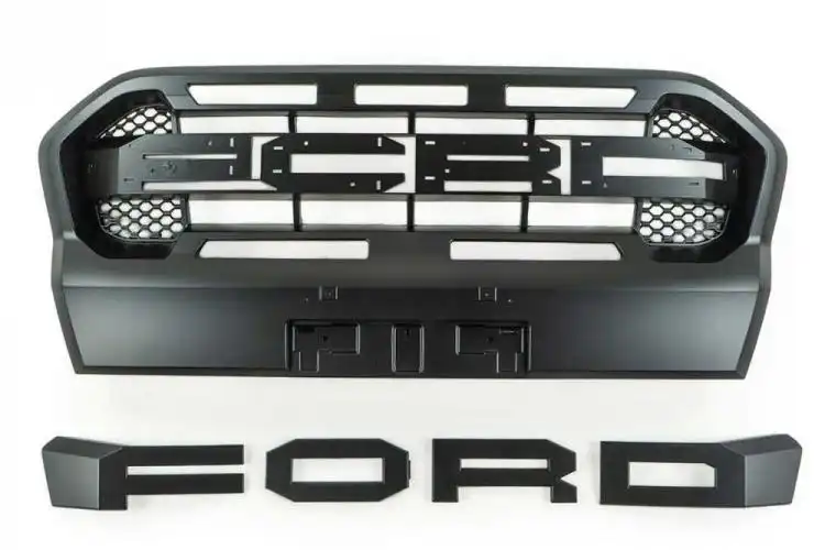 PARRILLA CON EMBLEMA FORD NEGRO OFD RANGER PXIII 1922 EU