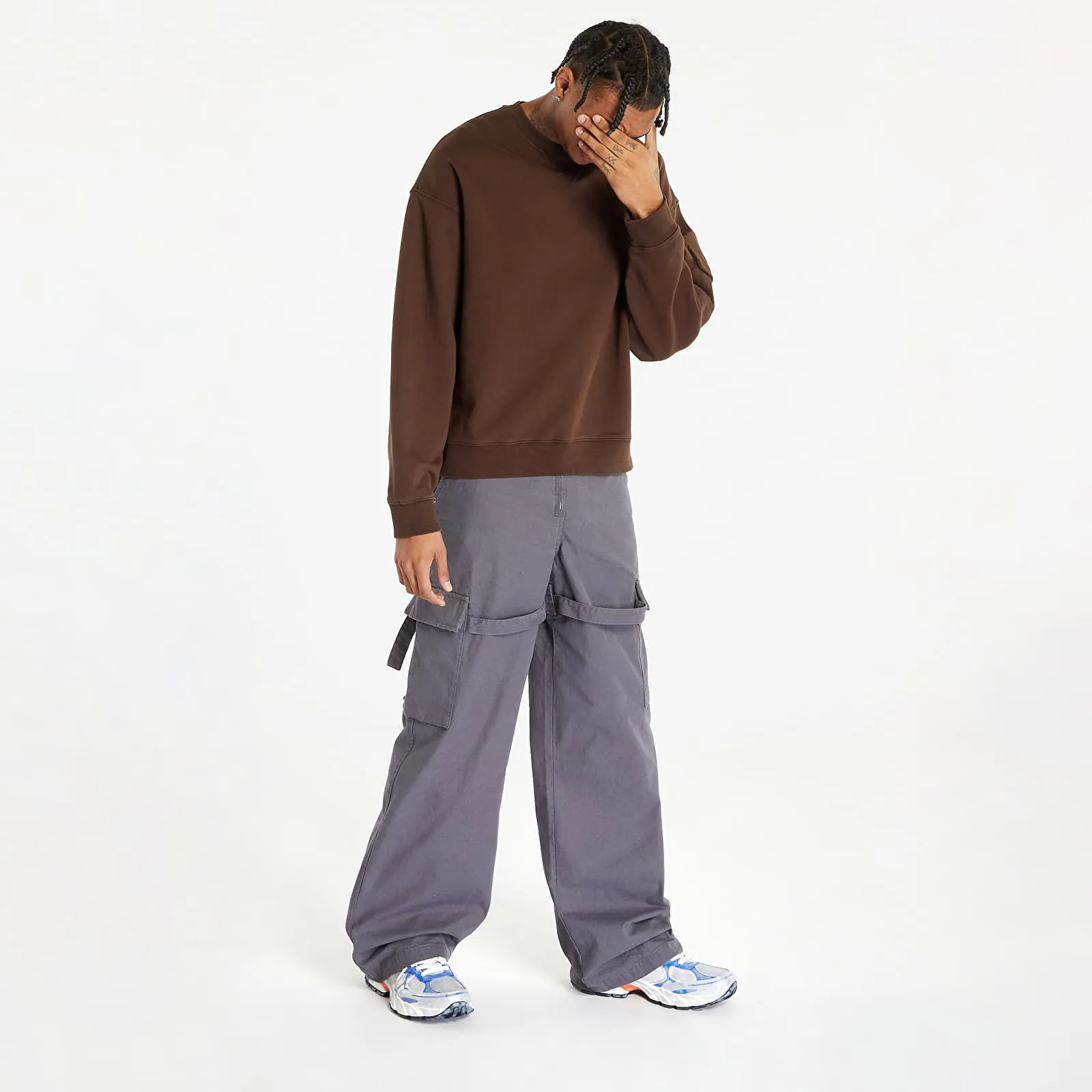 Patta Basic Pigment Dye Pocket Crewneck
