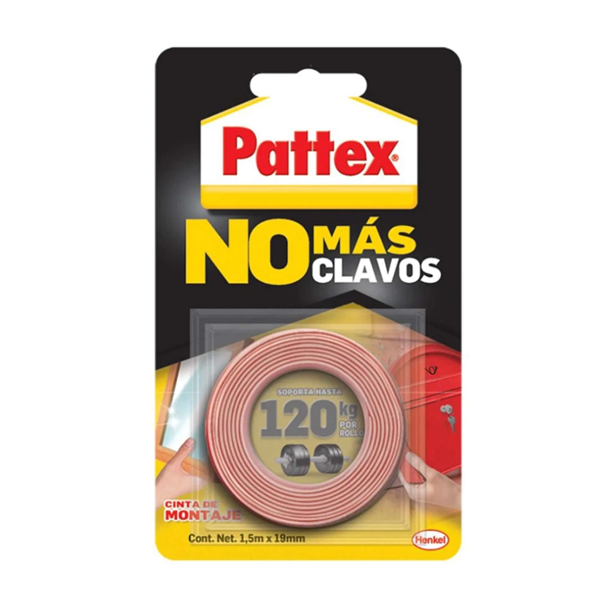 Pattex cinta no mas clavos 120 kg