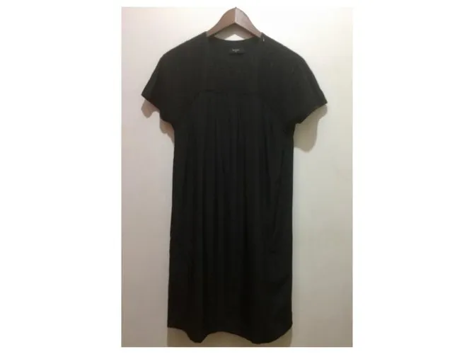 Paul Smith Black Vestido de seda negro etiqueta Paul Smith 