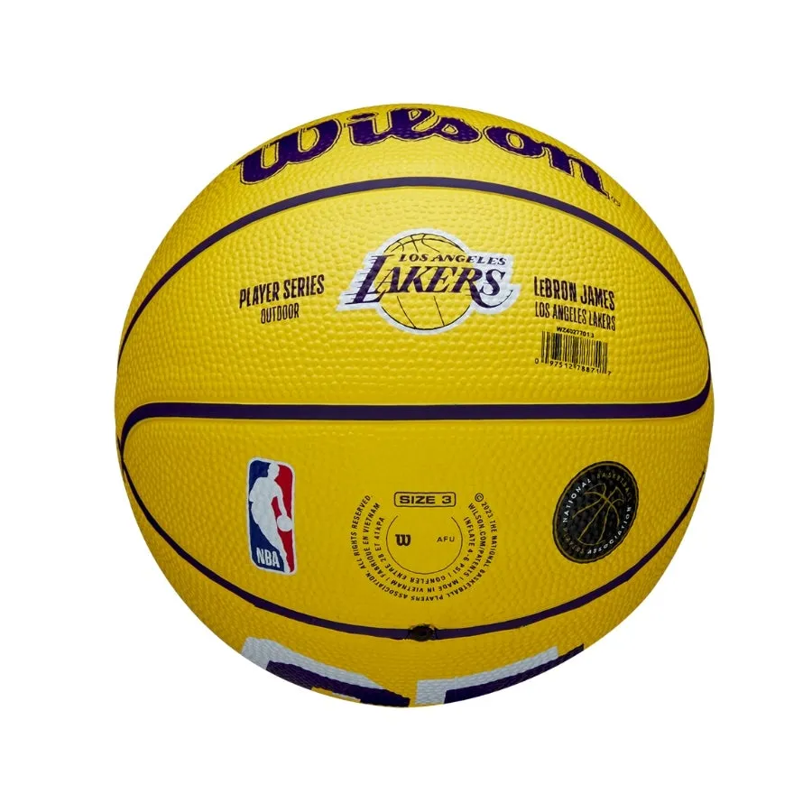  Pelotas Wilson Nba Player Icon Mini Bskt Lebron New 3