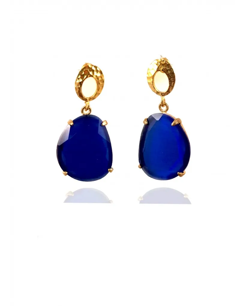 PENDIENTES ELEGANTES PIEDRAS SEMIPRECIOSAS