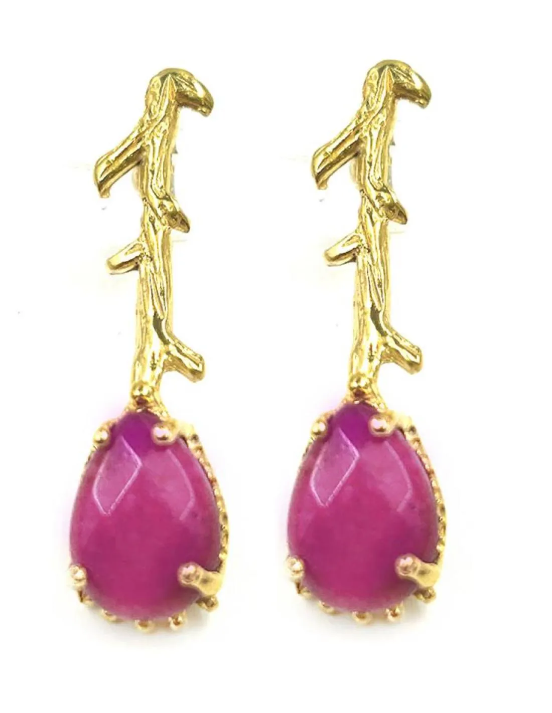 PENDIENTES VINO BURDEOS MUY ELEGANTES PARA BODAS Y BAUTIZOS